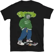 [MF Doom] T shirt Men's Women's T shirt Dry-Fit Round neck Short Sleeve Tee Black