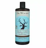Dr. Woods Naturally Baby Mild Castile Liquid Soap Unscented 32 fl oz Pack of 12