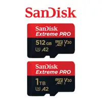 在飛比找蝦皮商城優惠-SanDisk Extreme PRO microSDXC 