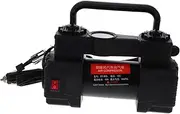 Luxshiny Portable Tire Inflator Compact Air Compressor with Pressure Gauge for Accurate Tire Inflation for Cars Bikes and Inflatables Efficient Reliable and Easy to Use