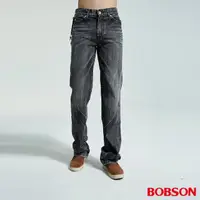 在飛比找momo購物網優惠-【BOBSON】男款中直筒褲(1732-87)
