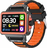 [findtime] Kids Smart watch for Children 1.57 Puzzle Games Heart Rate Sleep Monitor HR SNS/SMS Message Reminder Waterproof Fitness Tracker Pedometer Remote Music Flashlight Birthday Present Gifts for Boys Girls