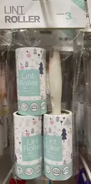Lint Remover (3 Rollers, 6 Refills with 100mm on each refills)