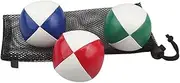 Amagogo 3 Pieces Toss Ball Juggling Balls Hand Throwing Juggling Toy with Mesh Bag for School