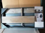 Threshold Wall Decor Shelf with Hooks Use in Any Room New in Box