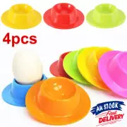 4 Pcs Holders Set Serving Kitchen Boiled In Modern Design Silicone Egg Cups