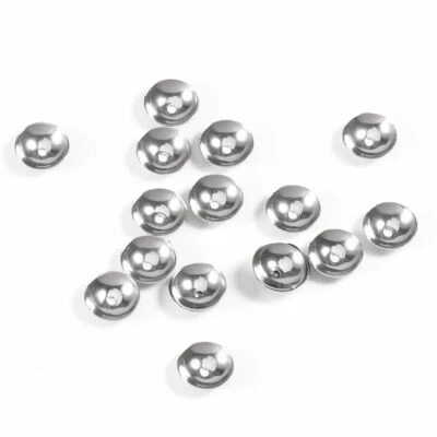200pcs Stainless Steel Loose Spacer Bead Caps End Beads Cap Jewelry Findings DIY