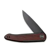 WE Knife Smooth Sentinel Frame Lock 20043-3 Knife CPM 20CV Cuibourtia Wood