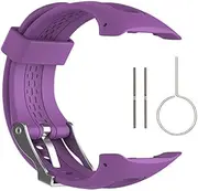 QGHXO Band for Garmin Forerunner 10/15, Soft Silicone Replacement Watch Band Strap for Garmin Forerunner 10/15 GPS Watch