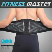 Deluxe Waist Support Brace Lumbar Lower Back Pain Relief Belt Posture Waist