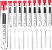 1ml Plastic Test Set Dropper Bulb Pipette for Liquid Transfer Lab Home