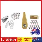 18Pcs Lawn Robot Blade Anti-rust Titanium Plating for Bosch Indego 800 1000 1200