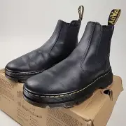 DR. MARTENS Embury Chelsea Boot JY004 Black Women's Size 8 NIB
