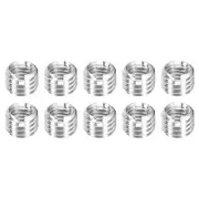 10Pcs Threaded Inserts, M6-1x6 & M8-1.25x6 Thread Repair Insert