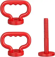 rockible 2x Adjustable Kettlebell Handles Kettlebell Grips Multifunctional Fitness Dumbbell Converters for Competition Gym Outdoor
