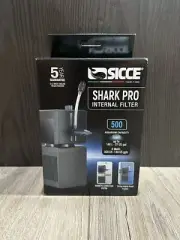 SHARK PRO 500 Internal Filter (132 gph) - Sicce New Sealed