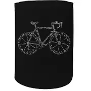 Alcohol Stubby Holder - Bike Sketch Cycling - Funny Novelty Birthday Gift Joke Beer Can Bottle