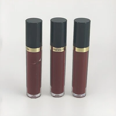 3 PACK Revlon Super Lustrous The Gloss High Shine Lip Gloss 247 Desert Spice NEW