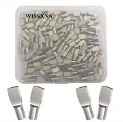 5mm Shelf Support Shelf Pins Kit 100Pcs Nickel Plated Spoon Shape Cabinet Fur...
