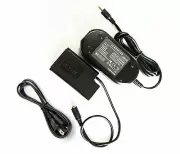 AC adaptor + DC coupler for Panasonic DC-S1RMK, DC-S1BODY, DC-S1HBODY, DC-S1R,