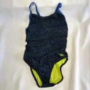 Speedo Women's Race Maze Flyback Team Blue Size 12/38