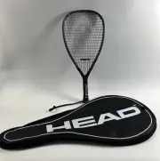 Head Intelligence G.165 Racquetball Racquet Graphene 3 5/8” Grip Black/Gray bag