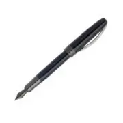 Visconti Back to Black Michelangelo Medium Fountain Pen (294TB02)