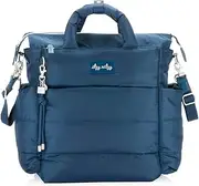 Itzy Ritzy Dream Convertible Diaper Bag; Lightweight Diaper Bag Converts from a Backpack to a Crossbody or Tote; Features 14 Pockets, Stroller Clips, Changing Pad & Luggage Attachment
