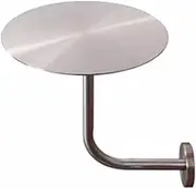 Round Coffee Table Modern End Table Coffee Table Office Living Room Table, Small Accent Table for Dining Bistro Cafe Home Bar, Easy Assembly Bedside Table(50x50x45cm(19.7x19.7x17.7inch))