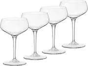 Bormioli Rocco Bartender Novecento Cocktail Glass, 250 ml Capacity (Set of 4)