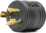 WEN GNA030, NEMA L5-30P Twist-Lock Power Plug to TT-30R Ready Outlet 120V 30-Amp