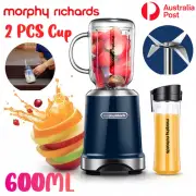 Morphy Richards Blender Juicer Juice Mixer Fruit Machine Smoothie Maker 600ml AU
