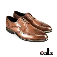 在飛比找momo購物網優惠-【Waltz】經典雕花 真皮紳士鞋 皮鞋(512062-06