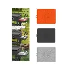 Silicone Griddle Mat Silicone Grill Pad Side Shelf Mat BBQ Tools Mat for Grill