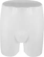 Male Hip Form, Mannequin Men Body Underwear Display Stand Lower Body Full Butt Form Mannequin Torso Dummys Model Underpants Male Hip Form White
