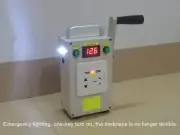 220V 12V 5V Small-Scale Hand Crank Generator Portable Power Supply Emergency