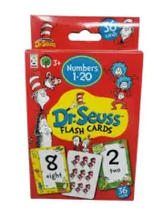 Bendon Dr. Seuss Flash Cards - 36 Cards - New - Numbers 1-20