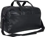 [Kenneth Cole REACTION] Faux Leather 20" Top Zip Travel Duffel Bag