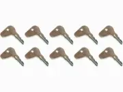 (10) H32412 Ignition Key Fits Kubota Tractor Case Mitsubishi Cadet Mahindra
