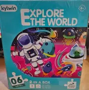 Kylwin Explore The World puzzles 2 puzzles in a box ~NEW in sealed box~