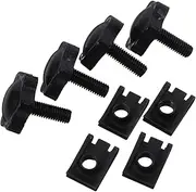 EXAOMBLE 4pcs Motorcycle Saddlebag Lock Kit Theft Screws for Secure Installation Durable Material Superior Grip Saddlebag Hardware for Peace of Mind