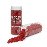 Red Jimmy Bits Sprinkles | Krazy Sprinkles by Bakell®