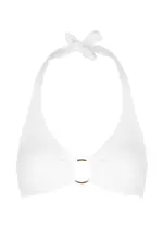 Melissa Odabash Brussels Halterneck Bikini top - White - 42 (UK 10 / S) 42 (UK 10 / S)