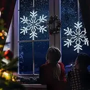 Solight Christmas Light 360LEDS Rope LED Lights Snowflake Xmas Decoration Home Outdoor Party 80x75cm