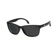 MAKO MISTRAL 9609 Matte Black Frame Grey HDIR Glass Lens Sunglasses