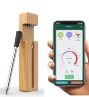 Smart Meat Thermometer with Bluetooth for The Oven, Grill, Kitchen,BBQ,Sous Vide