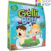 GELLI BAFF SWAMP GREEN 2 BATH PACK TURN WATER INTO GOO JELLY KIDS CHILDREN NEW