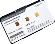 Replacement Battery for Garmin GPSMAP 276 276c 296 376 376c 378 396 478 496 GPS Devices PN 010-10517-00/011-00955-00/010-10517-01 8.4V/3400mAh