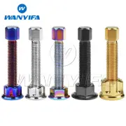 Titanium Bolt M8 M10 Chain Adjuster Bolts & Nuts Kit for Motocycle Suzuki YAMAHA