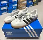 adidas Samba OG Off White Dark Brown Mens Sneakers ✅Multiple Sizes